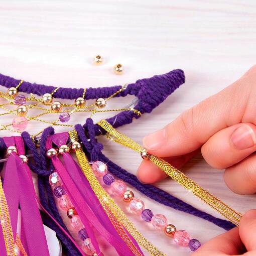 Набір для створення амулету «Ловець снів» з підсвіткою (Уцінка)
