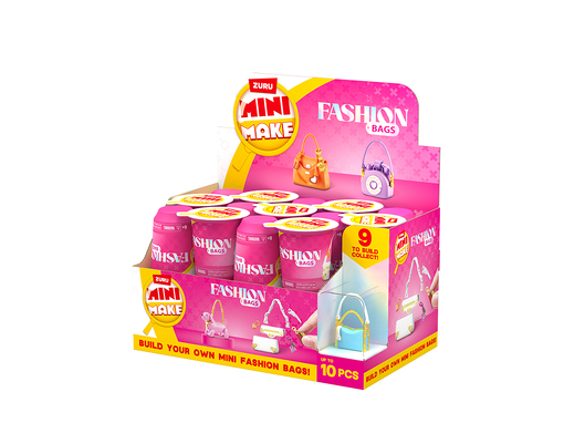 MINI MAKE. FASHION BAGS: Міні набір-сюрприз «Стильні сумочки» у капсулі (серія 1)