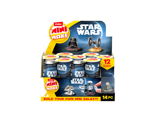 MINI MAKE. STAR WARS: Міні набір-сюрприз «Зоряні Війни» у капсулі (серія 1)