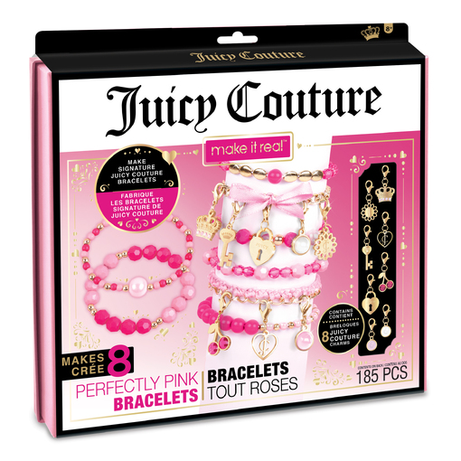 Juicy Couture: Набір для створення шарм-браслетів «Рожевий стиль» (Уцінка)