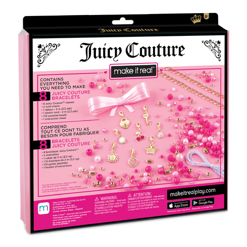 Juicy Couture: Набір для створення шарм-браслетів «Рожевий стиль» (Уцінка)