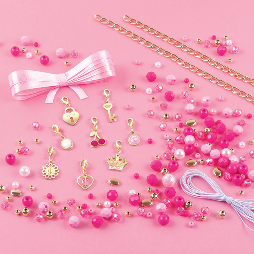 Juicy Couture: Набір для створення шарм-браслетів «Рожевий стиль» (Уцінка)