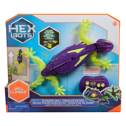 Hex Bots: Гекон на дистанційному керуванні, що світиться у темряві