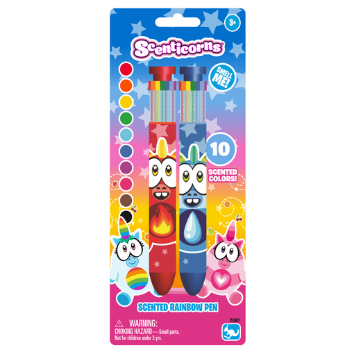 Набір із 2 ароматних ручок 10в1 SCENTICORNS