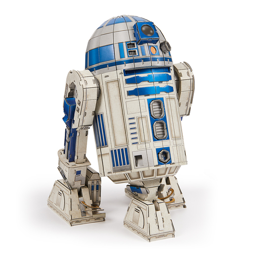 4D Build: Пазл для створення 3D-моделі «Зоряні війни: дроїд R2-D2» (201 деталь)