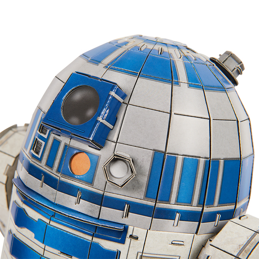 4D Build: Пазл для створення 3D-моделі «Зоряні війни: дроїд R2-D2» (201 деталь)