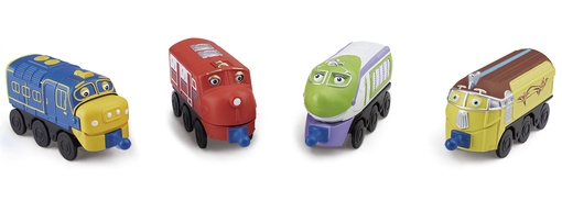 CHUGGINGTON: паровозик Вілсон з механічною функцією та пазлом (Уцінка)