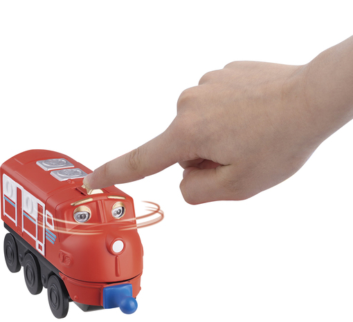 CHUGGINGTON: паровозик Вілсон з механічною функцією та пазлом (Уцінка)