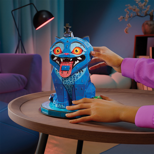 4D Build: Пазл для створення 3D-моделі «Кейпоп-мисливиці на демонів: тигр Дерпі та сорока Сюзі» (168 деталей)