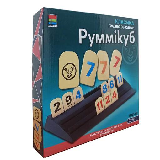 Настільна гра "Руммікуб" (Уцінка)